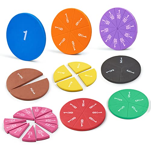 Magnetic Fraction Tiles Circles