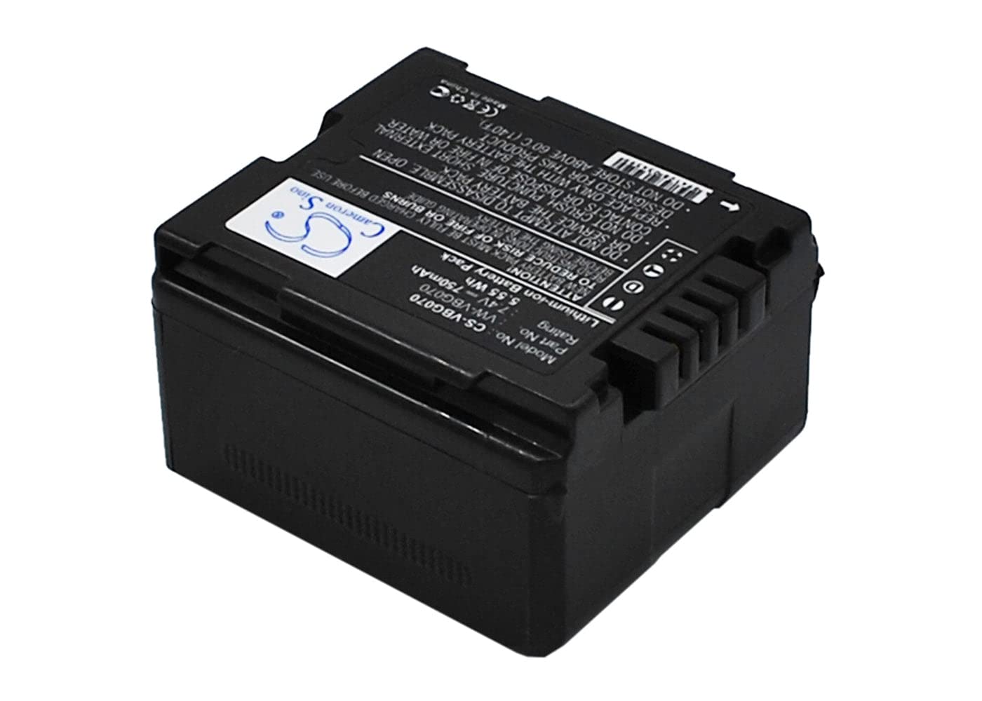 Amazon.com : VI VINTRONS 750mAh Battery for Panasonic HDC-HS100