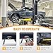 Jack Pucks Floor Jack Lifting Jack Pad Lift Point Adapter 4 Pack with Storage Case Compatible with Rivian R1T R1S Upgrade Version