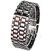 Produktbild PJY Armbanduhr Herren Uhren Edelstahl Armband LED Sport Uhr Relogio Digital Armbanduhr relogio masculino schwarzblau