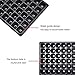 10-Pack Seed Starter Kit,72 Cell Seedling Tray Cell Seed Trays for Flat Trays Germination,Plastic Tray Nursery Pots Mini Propagator Plant Grow Kit Plug Tray Starting Trays for Seedling Germination