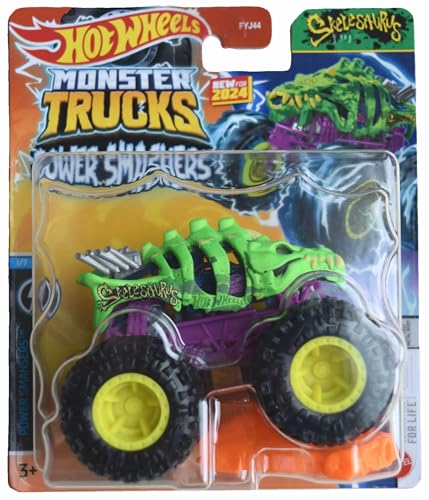Matchbox Hot Wheels Monster Trucks Skelesaurus 1:64 Scale