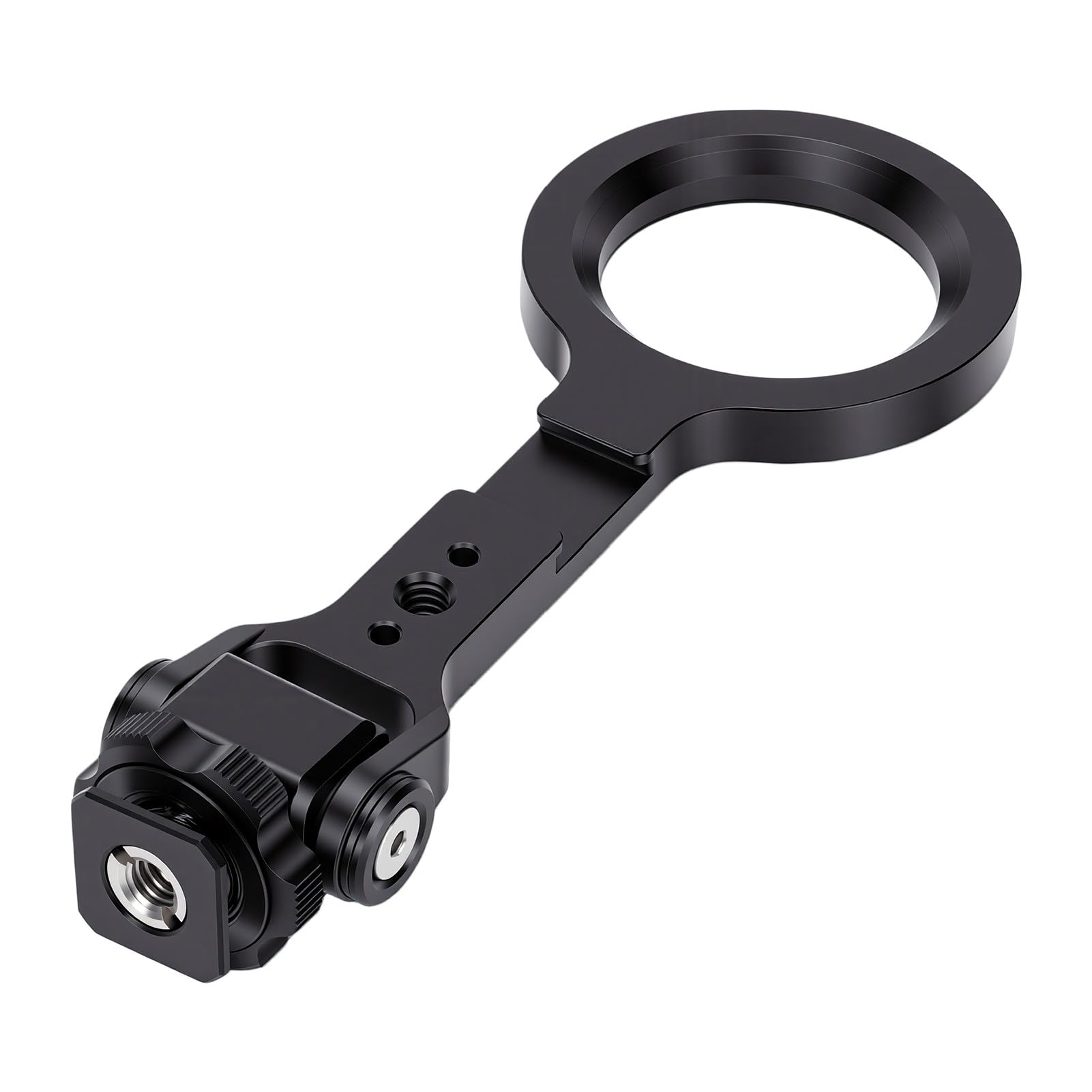 Magnetic Camera Phone Mount, Metal Adjustable Holder | Compatibilità universale con dispositivi , attacco per fredda, leggero e portatile