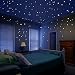 Glow in the Dark Star Decals Glowing Reusable Ceiling Décor of 1447Pcs Dots Plus Moon and Constellation Guide Perfect For Kids Bedding Room or Media Room, Beautiful Wall Decals 