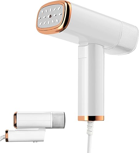 Vaporizador de viaje de mano para ropa, mini vaporizador de ropa portátil, vaporizador plegable para ropa, potente calentamiento rápido de 20