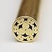 Whole Earth Supply Mosaic Pin Pins Knife Handle Custom Knives Blank Blades Brass Copper Steel for Hunting Knives (1/4") (#60 (1/4"))