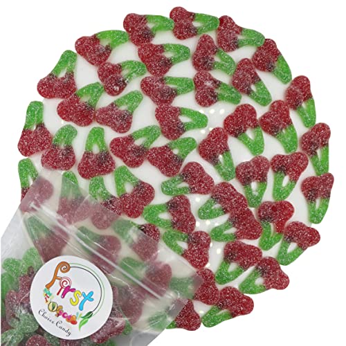 FirstChoiceCandy Sour Twin Cherries 2.2 Pound miniatura 2