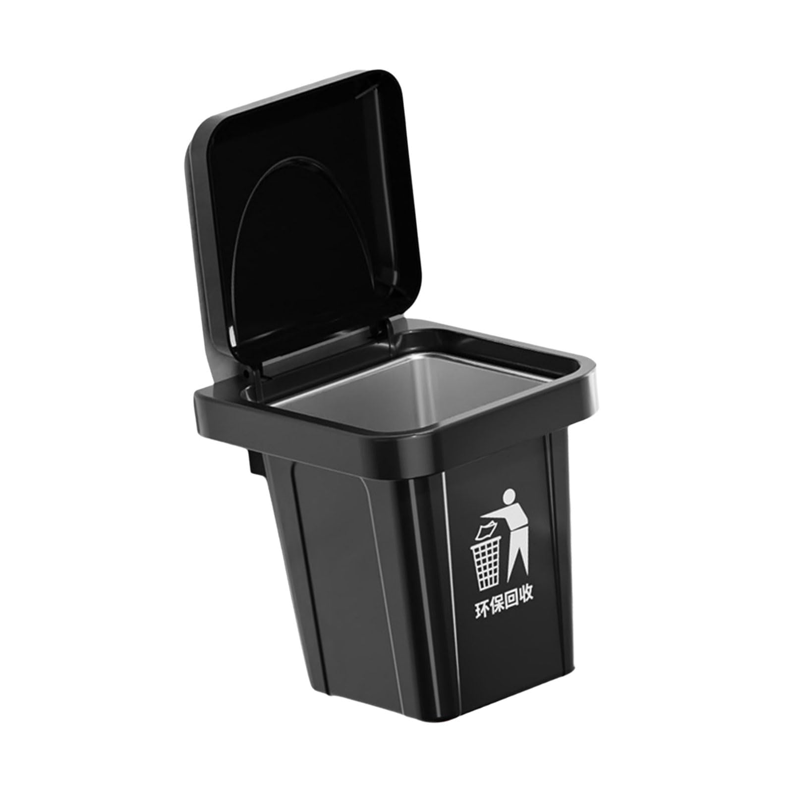 CRFFZ Versatility Ashtray Ashes Holder Suitable for Homes Offices and Hotel Desktop or Wall Mount Ashes Holder Containers Use Trash Can