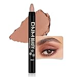 evpct Caramel Matte Cream Eye Shadow Brightener Sticks Set for Eyes, Caramel Matte Pencil Eye shadow Applicator Stick Pen Palette Makeup Waterproof sombras en crema para ojos 30