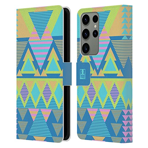 Étui portefeuille Galaxy S23 Ultra Head Case Designs motif Bon Bon Aztèque