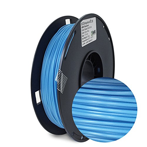ABS 3D Printer Filament 500g Navy Blue 1.75mm Dimensional Accuracy +/- 0.05 mm | Consistent 3D Printing, Great Density & Layer Bonding, Low to No Warping, Low to No Odor & Easy Use