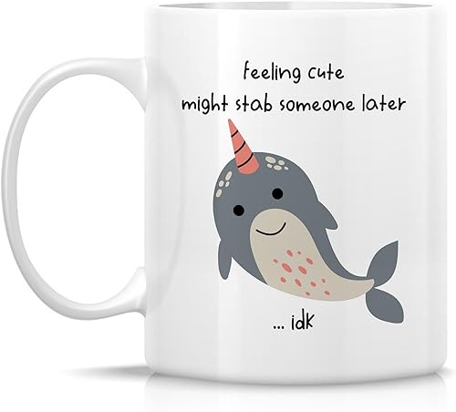 Miniatura 7 de Retreez Taza divertida  The Ocean Made Me Salty Mermaid Beach Sea - Tazas de café de cerámica de 11 onzas  Divertido, sarcasmo, motivacional,