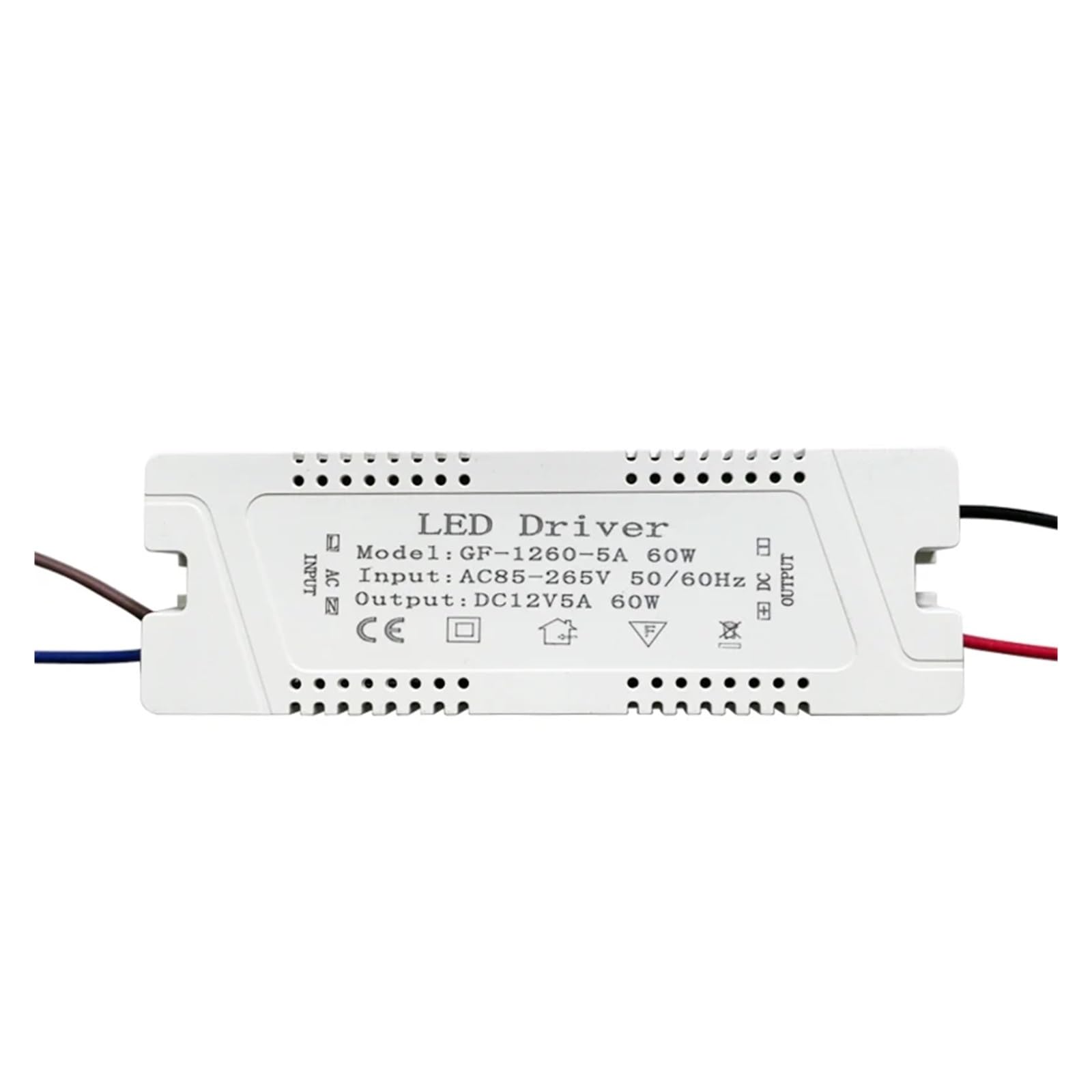 JVDDI LED Driver LED Power Supply DC 12V Transformer Switch Driver 1A 2A 3A 5A Adapter For CCTV AC110-220 Led 12W 24W 36W 60W(5A)