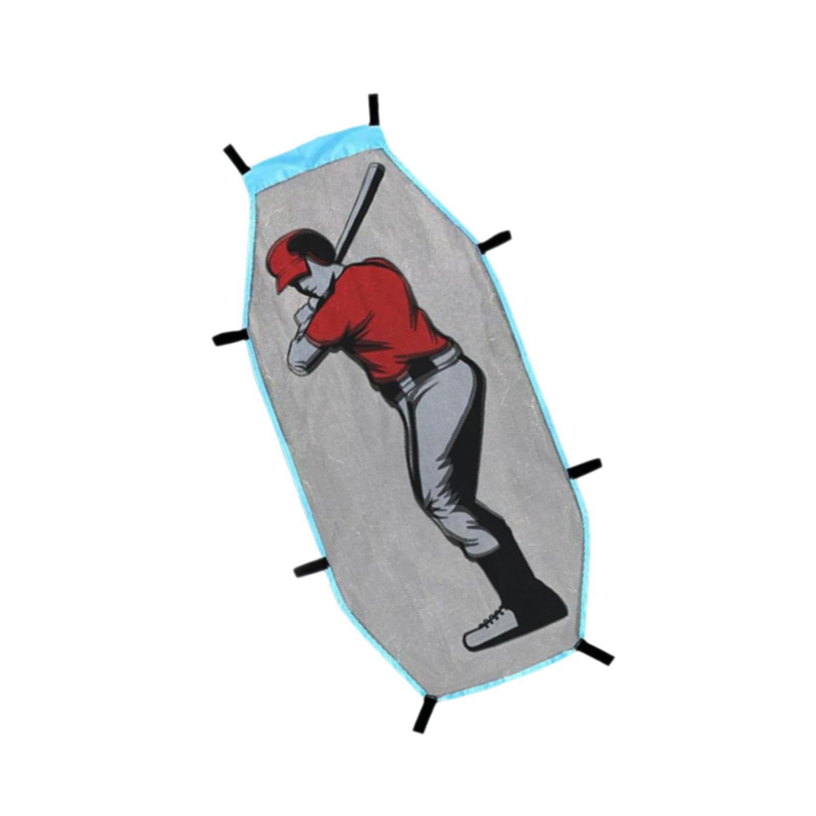 Filet d'entraînement de Baseball Polyvalent avec Cible de Zone Strike pour débutants et Joueurs confirmés, améliorant Les Performances. Filet d'entraînement, Pâte factice
