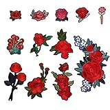 ✿ Color: 12 piezas con diseño de rosas