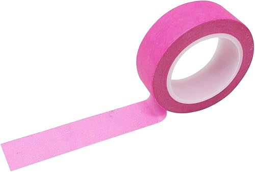 allydrew Washi Tapes - Cintas adhesivas decorativas, color rosa intenso