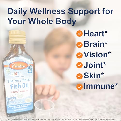 Carlson 1543 Kid'S The Very Finest Fish Oil Liquid thumb #3