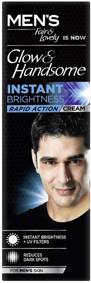 Fiico CROW Glow & Handsome Instant Brightness Cream 2X Sun Protection 50g(Pack of 1)