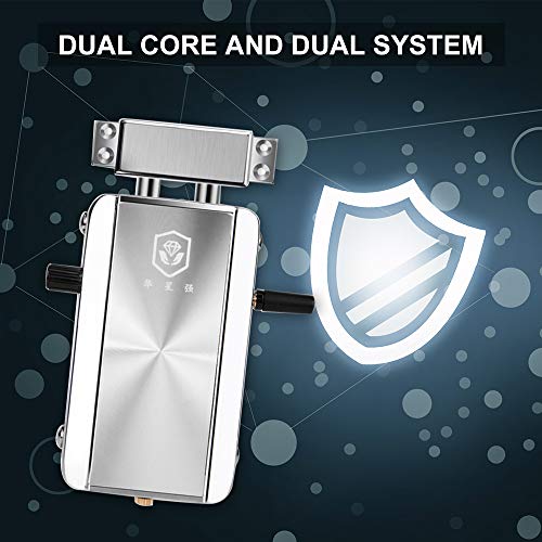 OWSOO Home Door Lock,Door Lock,Lock for Home,Electronic Lock,Keyless Entry Lock,Smart Wireless Anti-Theft Lock,Deadbolt Lock,Access Control System for Home/Hotel/Apartment,with 4 Remote Control