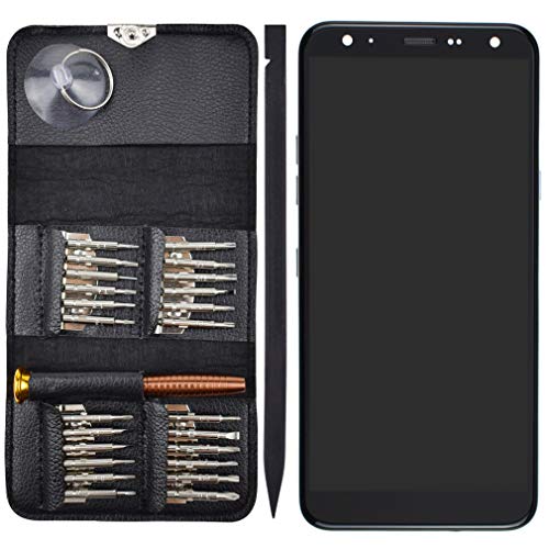 Image of X4 2019 LCD Screen Touch Digitizer Glass with Screen Frame Single Card Version Replacement for LG K40 K12 Plus K12+ LMX420EMW LMX420 LM-X420 Silver