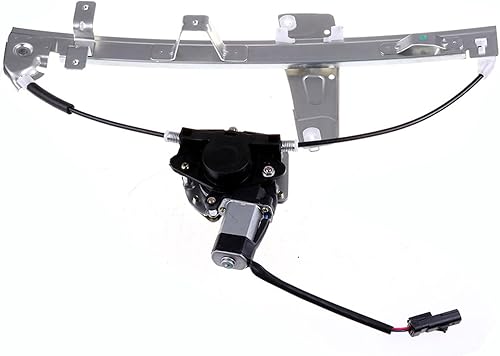 OCPTY Elevalunas eléctrico con ensamblaje de motor de repuesto Elevalunas lateral del pasajero delantero derecho para 1999-2000 para Jeep Grand para