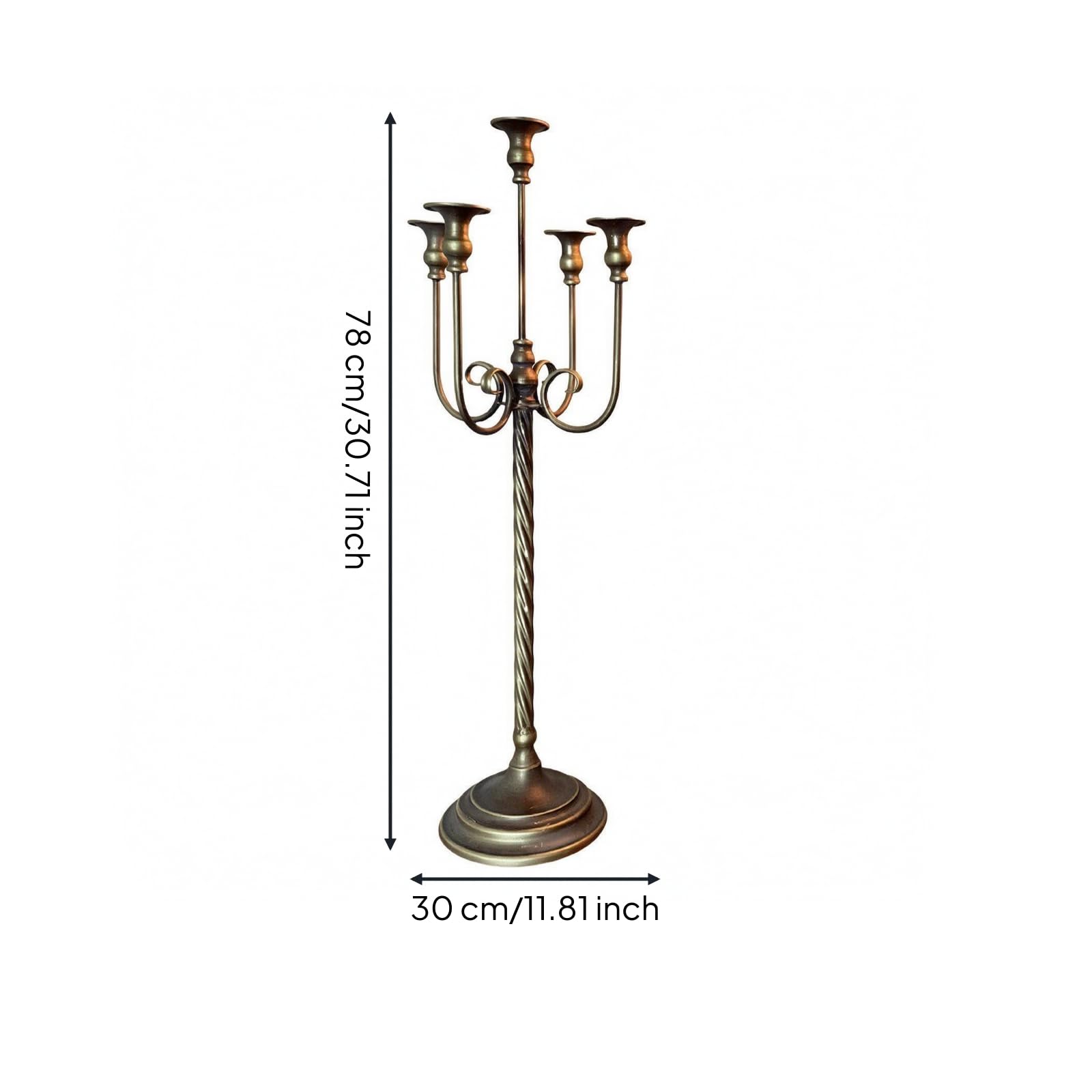 Candelabro da Tavolo, 78 Cm