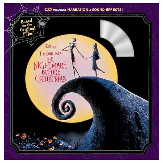 Tim Burton's: The Nightmare Before Christmas Book & CD (Read-Along Storybook and CD)