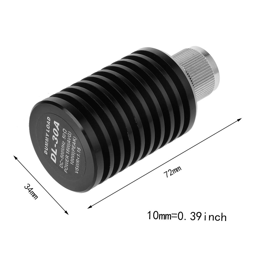 0-500 MHz DL-30A Test di carico fittizio Connettore Antenna Harvest per CB Radio bidirezionale f