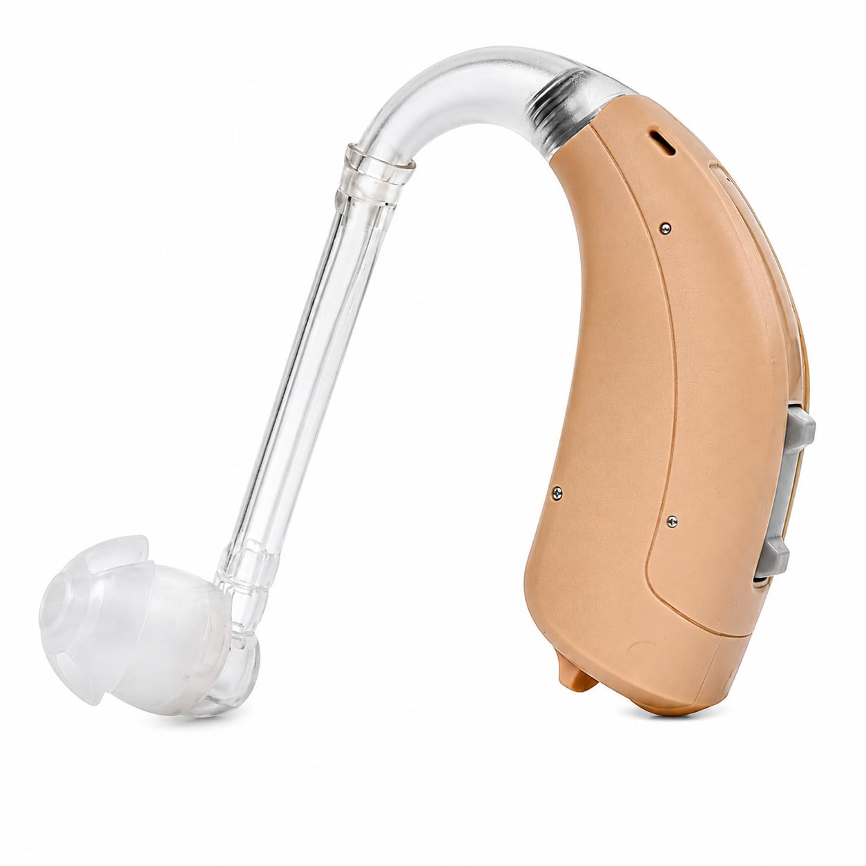 Audio Service Volta P B Hearing Amplifier, Powerful Amplification, Clear Sound & All-Day Comfort, Advanced Hearing Loss, Behind The Ear (BTE) Beige-image-49