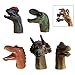 XLKJ 5 Pièces Marionnette à Doigt, Marionnette à Main de Dinosaures Jouets Articles de fête Anniversaire Cadeau de Noël