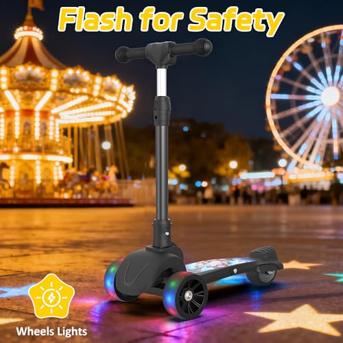 Image of VOLPAM C001 /C003 Electric Scooter for Kids, 80W /250W Motor, 5-10 Mph Safe Speed, Long Range 10 /5Miles