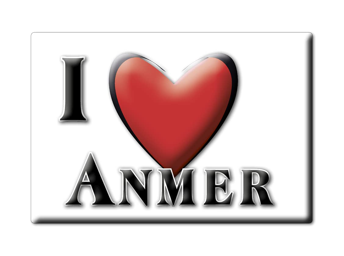 Enjoymagnets ANMER (ENG) FRIDGE MAGNET ENGLAND ENGLAND SOUVENIR I LOVE GIFT PRESENT