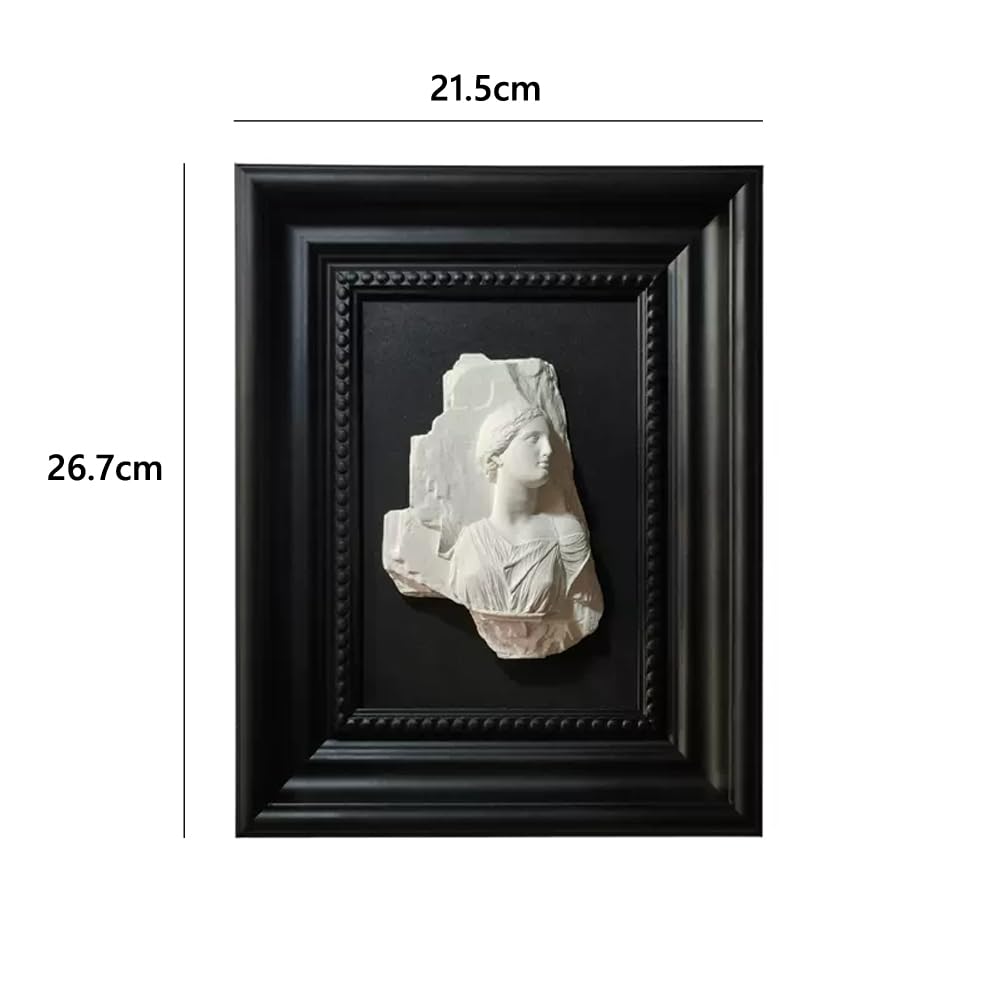 Amazon.co.jp: アートパネル レリーフ 彫刻 アートフレーム 壁掛け装飾