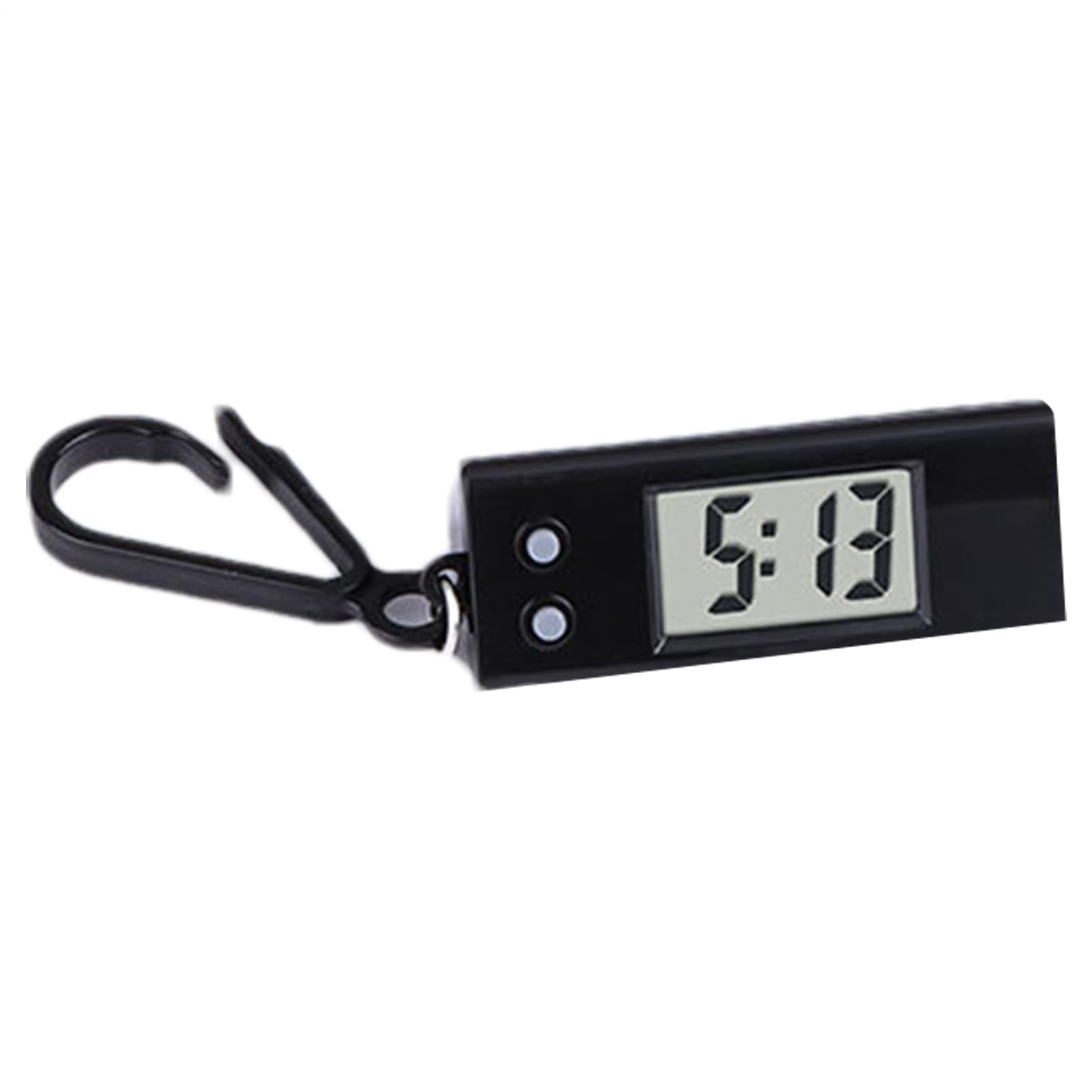 Pocket Watch - Reloj LCD Digital, Mini con Clip | Digital de Cuenta Regresiva portátil, Regalo de de Bolsillo para Estudiantes, Enfermeras, niños, Hombres, Mujeres,