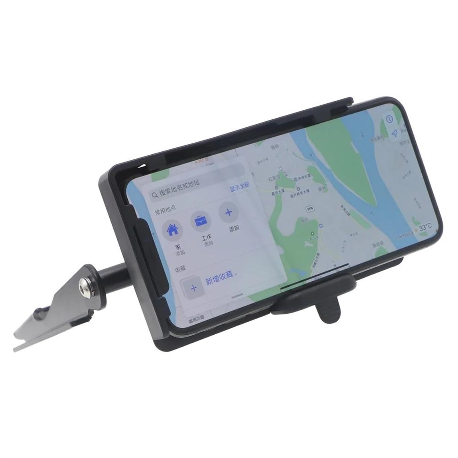 Support De Téléphone Avant Moto, Navigation GPS pour Smartphone, pour MT09 Tracer 900 FJ-09 2016 2017(1 Set)