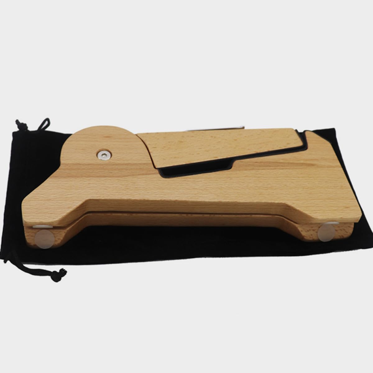 FOMIYES Supporto per Chitarra Elettrica e Basso Pieghevole e Leggero in Legno Cavalletto da Terra per Casa e Negozio di Strumenti Musicali