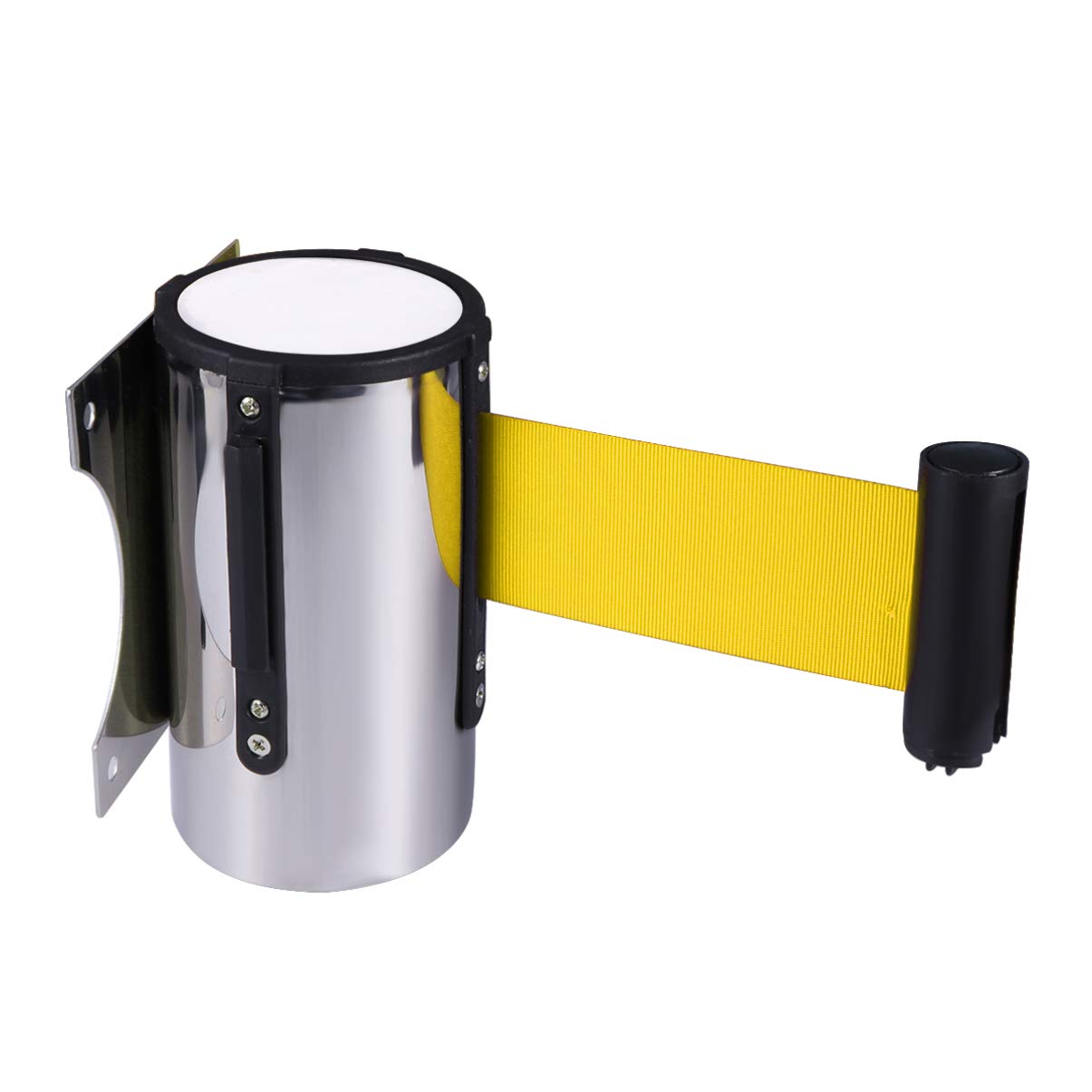 2 Piezas De Receptores Para Cinturón Retráctil - Accesorio Resistente Para Barreras De Control De Multitudes