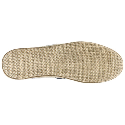 Toms Classics, Alpargatas Hombre, Azul (Navy Stripe University), 42 EU