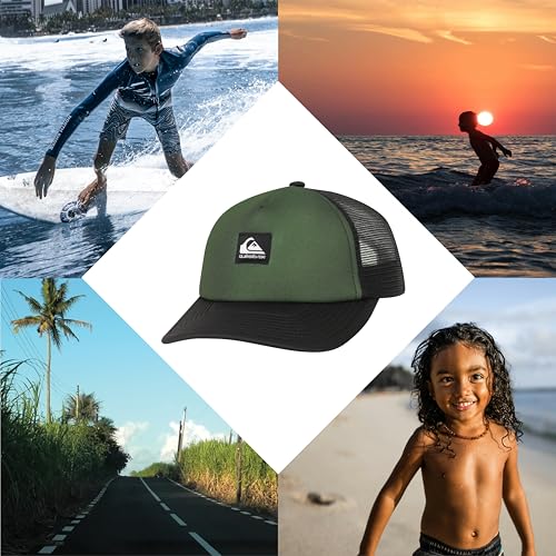 Image of Quiksilver Boys' Quiksilver Boy's Emu Coop Snapback Trucker Hat