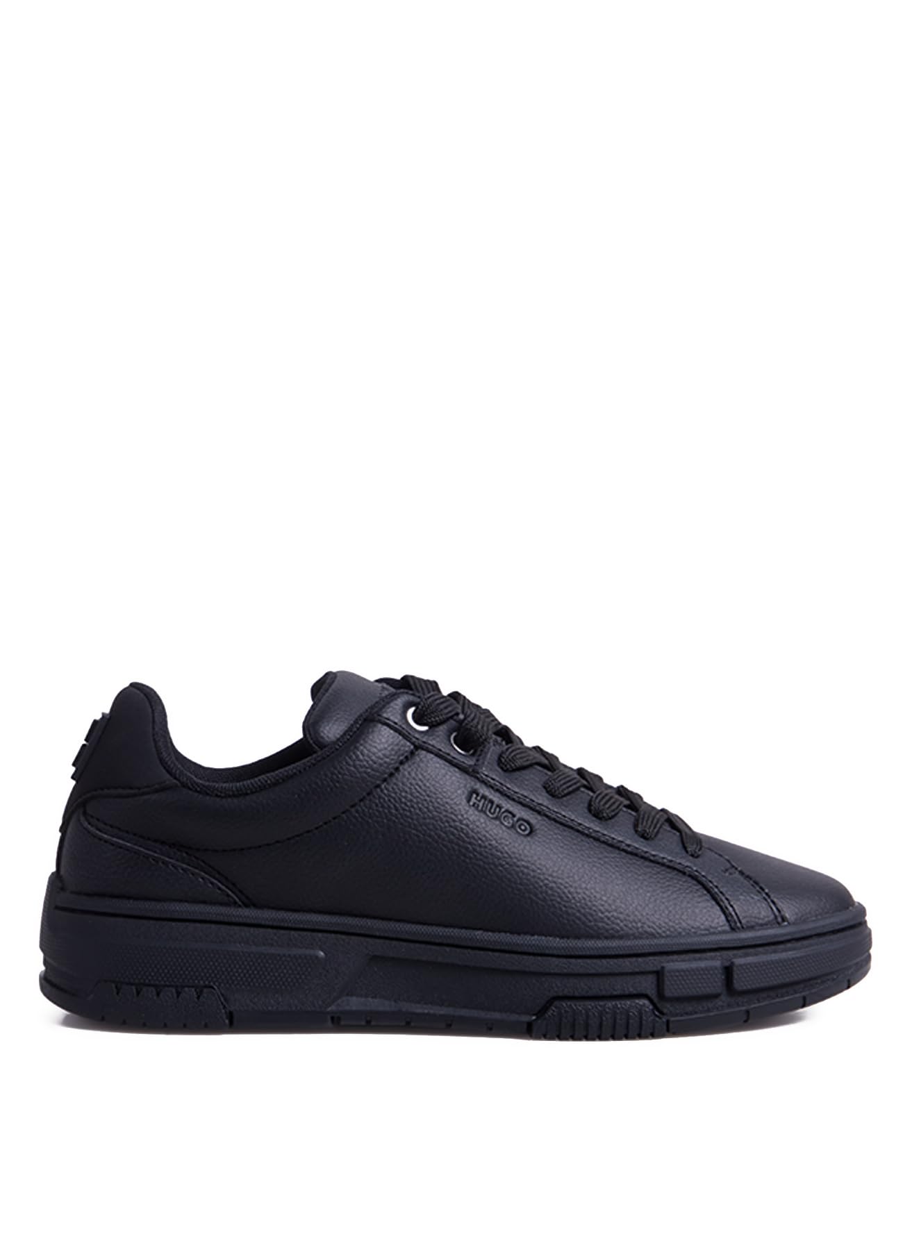 Hugo Men's Yarrow_Tenn_pugr Tennis Trainers, Black, 10.5 UK