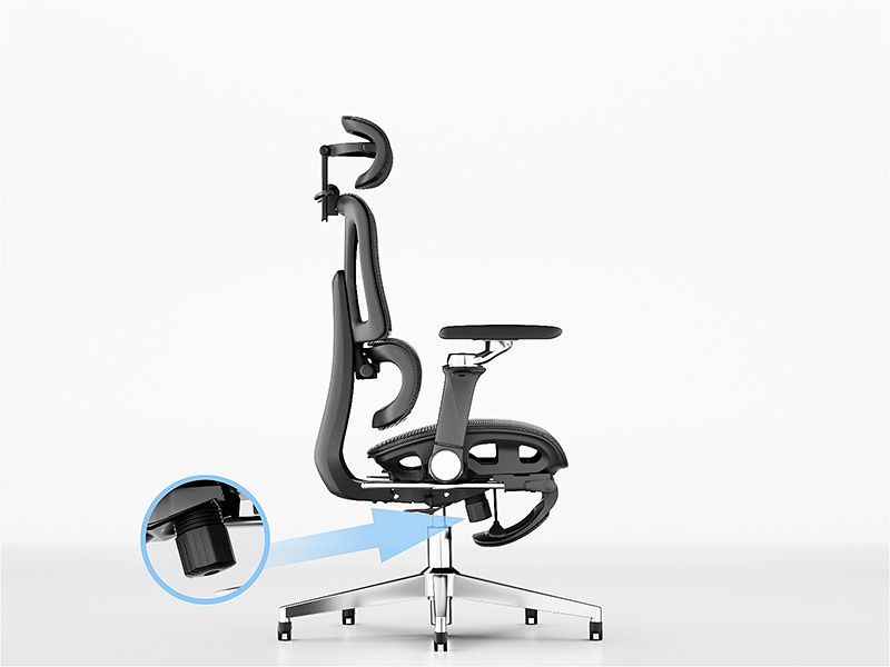 Amazon.co.jp: Comfora 人体工学チェア オフィスチェア フットレスト付