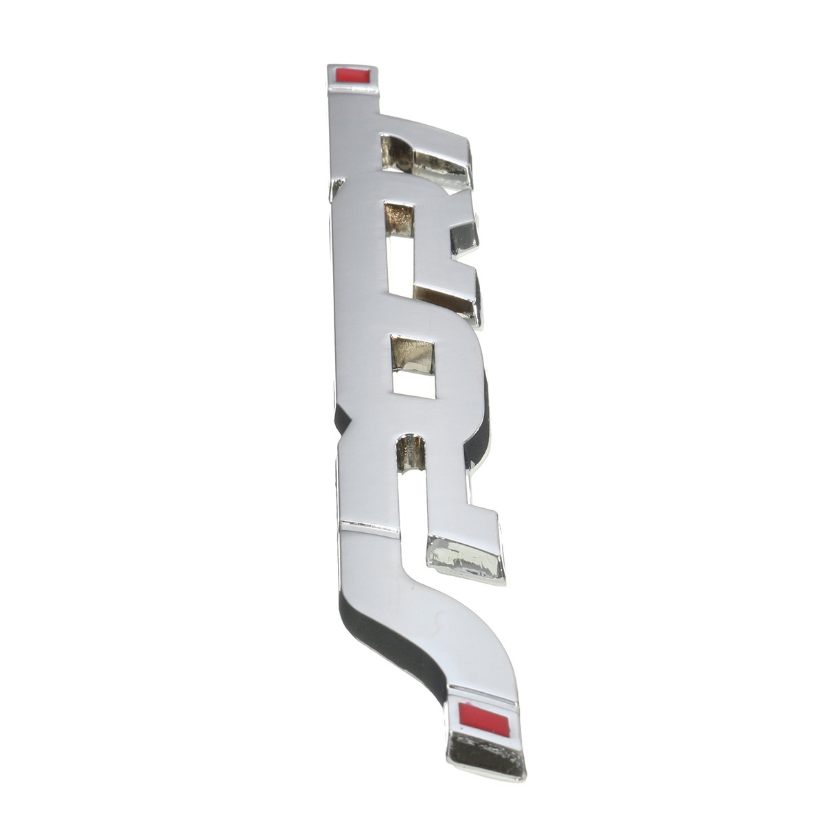3D Metal Coche Deportivo Calcomanía Pegatina Emblema Insignias Coche Estilo Exterior Decoración-Plata
