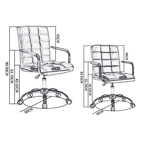 Chaise de bureau rembourrée pour éviter le mal de dos devant l'ordinateur - 4