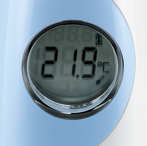NUK Fieberthermometer Baby Flash (berührungslose Fiebermessung an der Stirn durch Infrarotsender,...