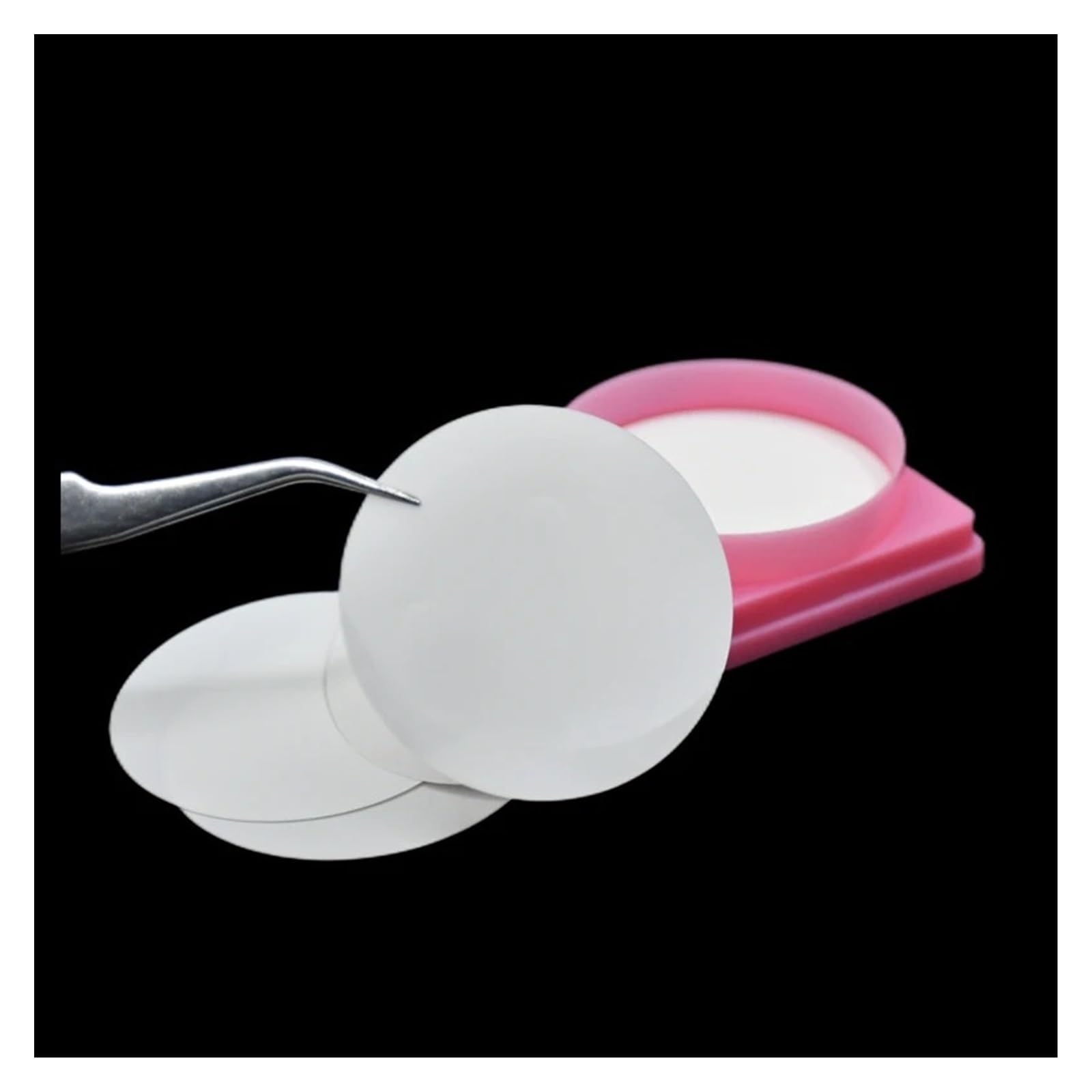 Equipo de Laboratorio Membranas de Filtro microporoso PVDF hidrófilo 25 47 50 60 90 100 mm Tamaño de poro 0,22 0,45 um Filtro de micromembrana 50 círculos (Size : 90mm 0.45um 50 Pcs)