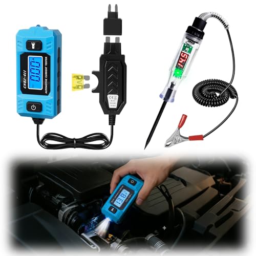 Sonda de alimentación de voltaje de fusible y probador de fallos de circuito automotriz