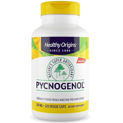 Healthy Origins Pycnogenol 150mg, 120 Cápsulas Veganas