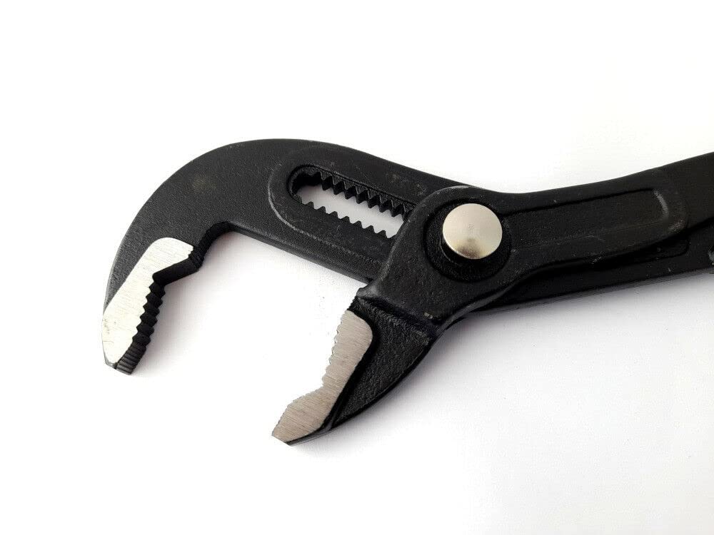 Pinza chiave a pappagallo regolabile 415mm cromo vanadio manico antiscivolo