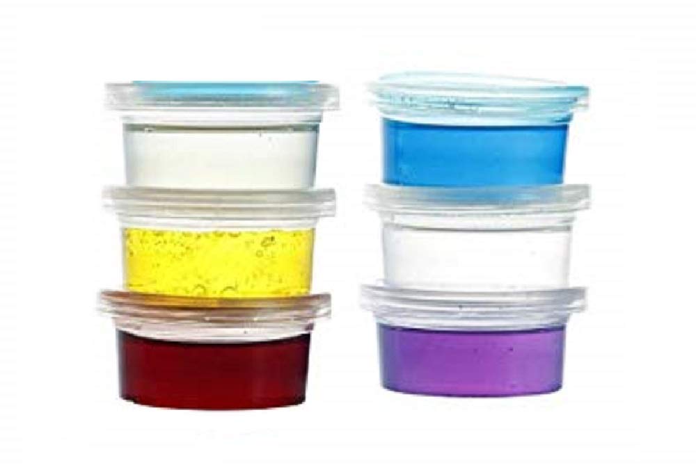 ArtBee® Crystal Non-Toxic Slime Kit (6 Pcs Color Slime)