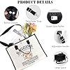 MYSOMY Baggins Bookstore Tote Bag Lord Rings Inspired Gifts The Shire Gifts (Baggins Bookstore TG1) #4